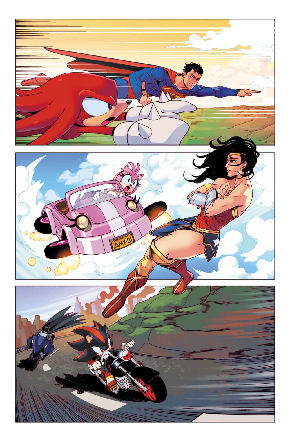  Una página del cómic.