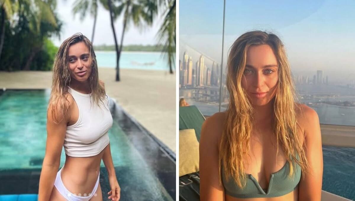  Paula Badosa, durante su estancia en Dubái (Fotos: Instagram).