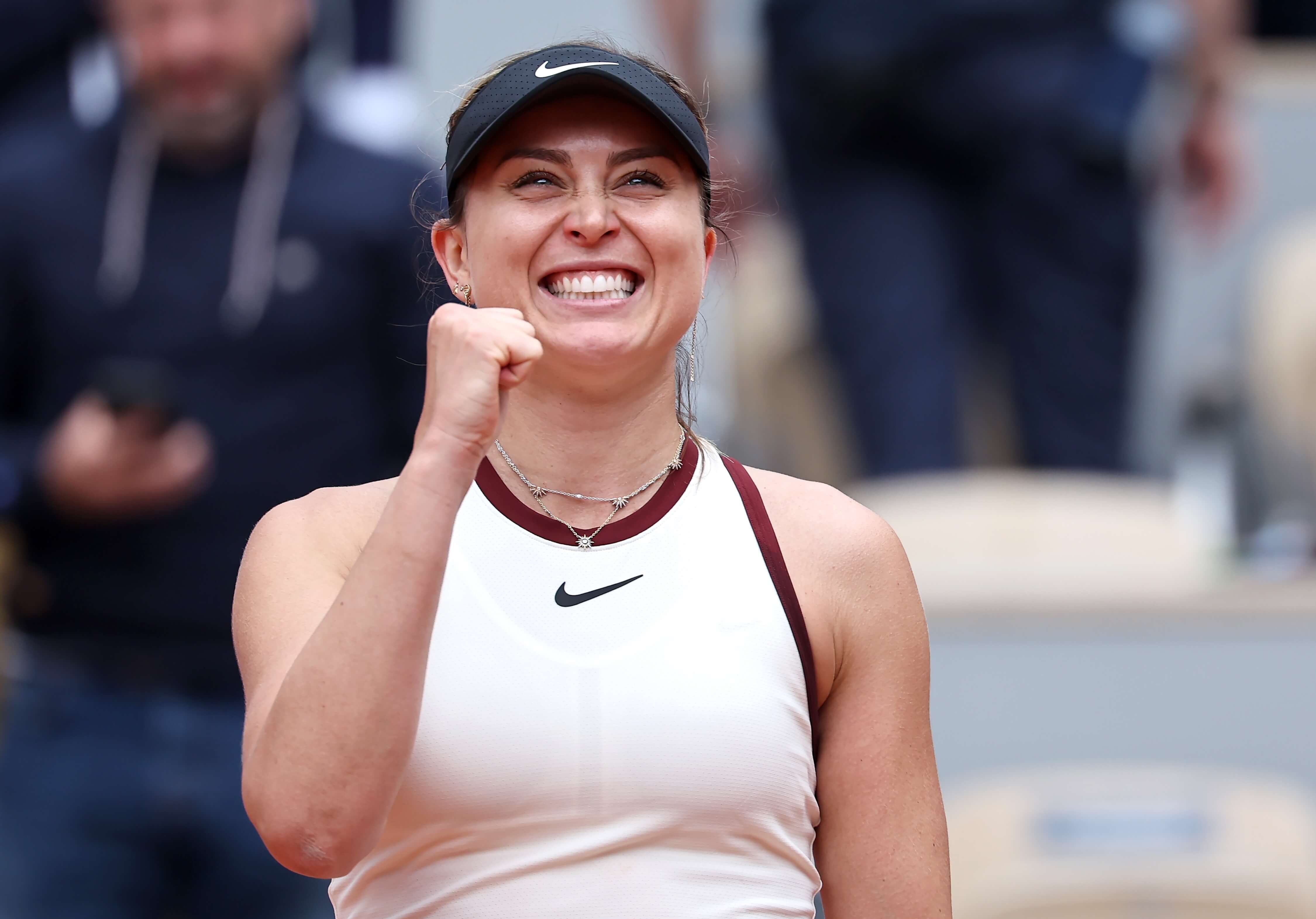  Paula Badosa, en Roland Garros.