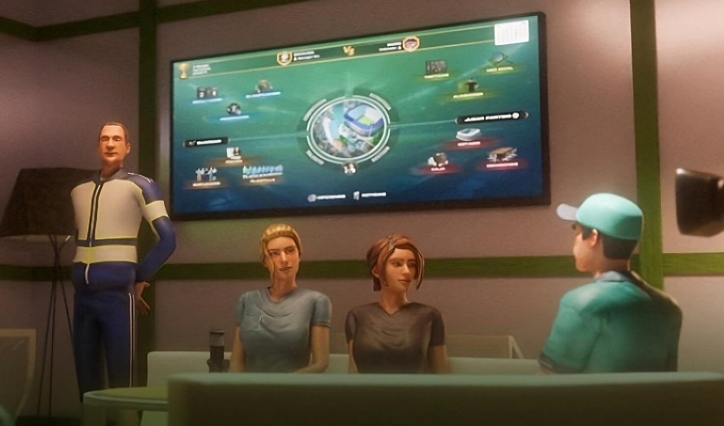  Captura de pantalla de PC Fútbol 8.