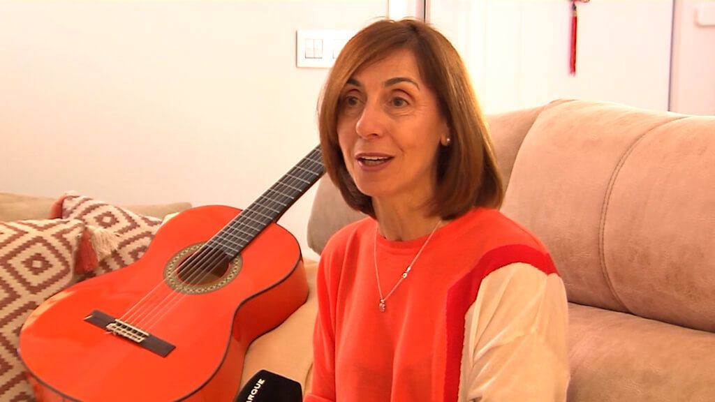  La madre de Carolina Marín, Toñi Martín