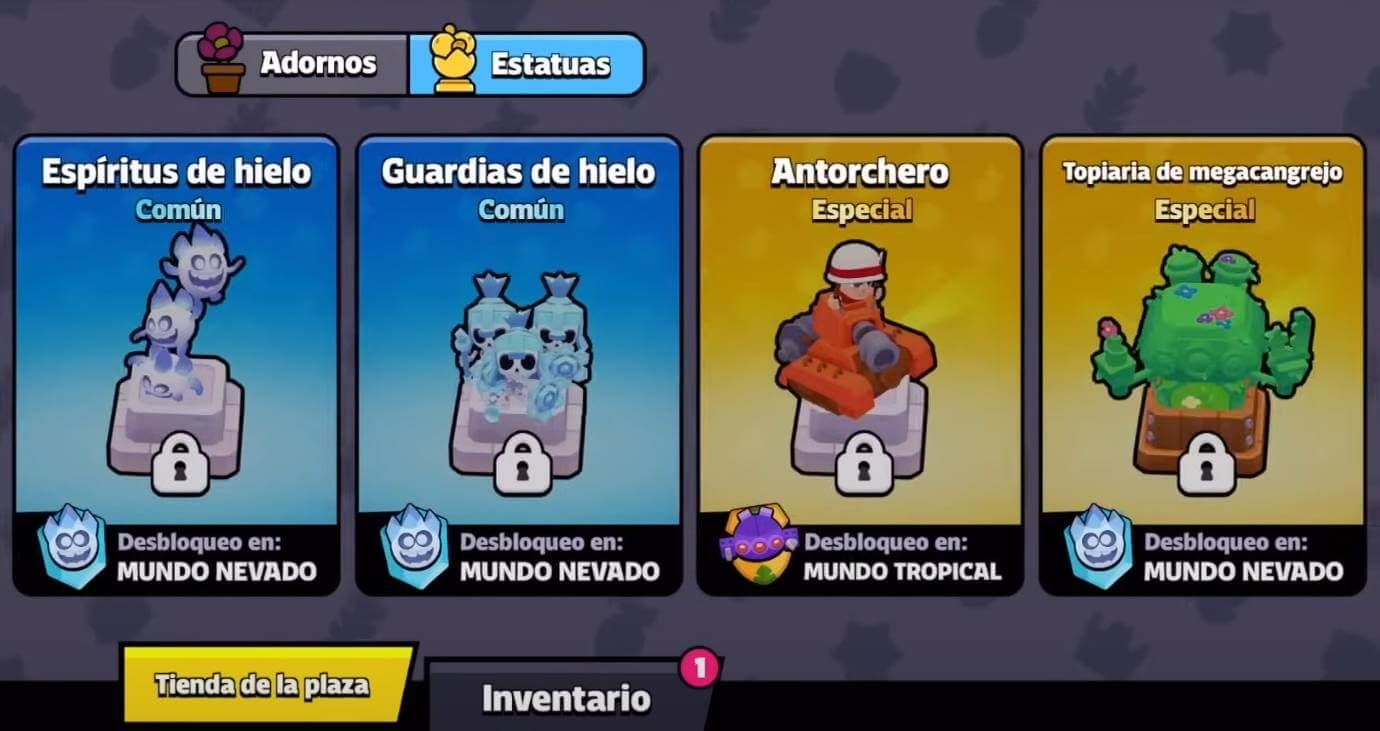  Las decoraciones del Mundo Nevado en Squad Busters