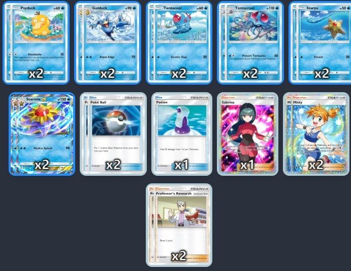  Un mazo alejado de Articuno con más opciones para drenar enemigos.