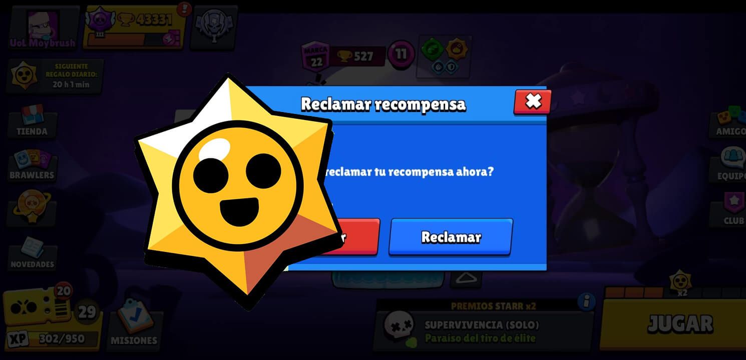  Un Premio Starr gratis en Brawl Stars