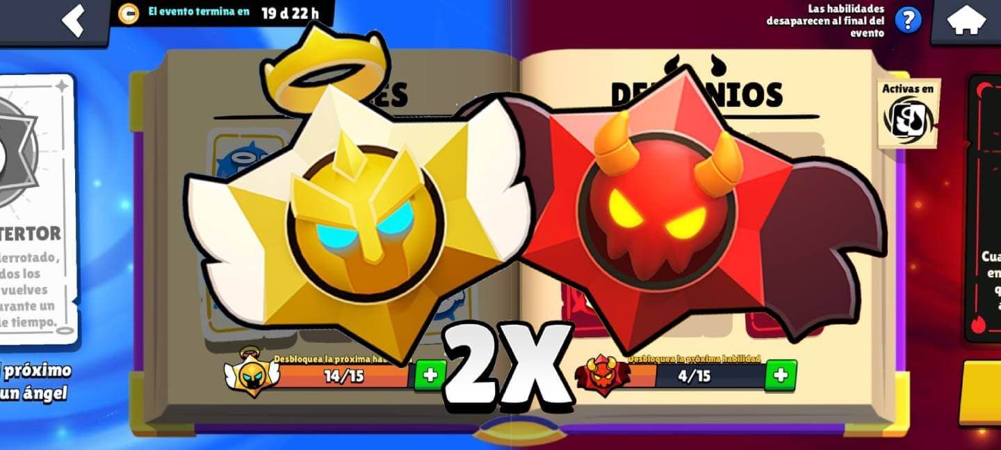  Llega el X2 de Premios Angelicales y Premios Demoniacos en Brawl Stars