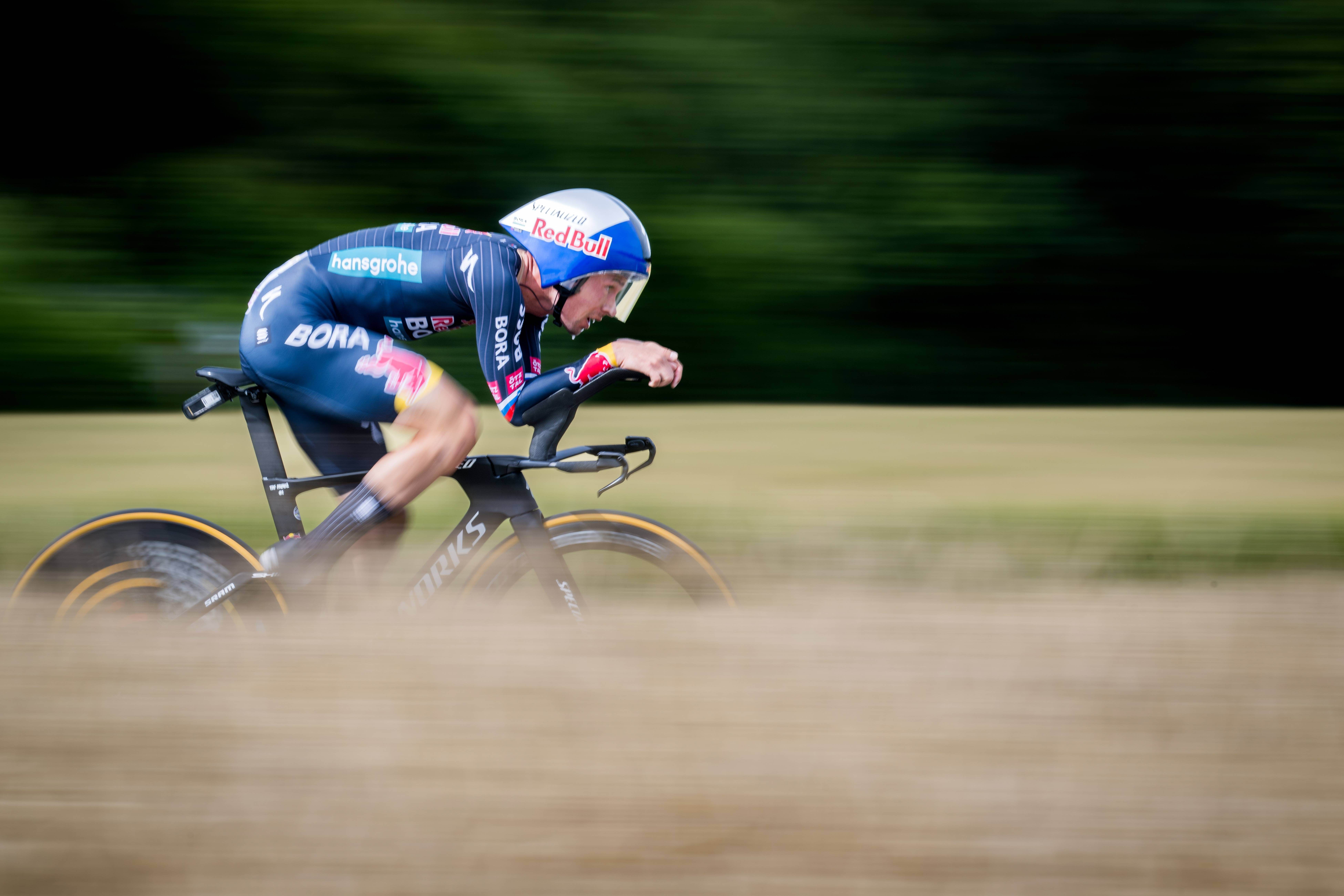 Primoz Roglic, durante el Tour de Francia.