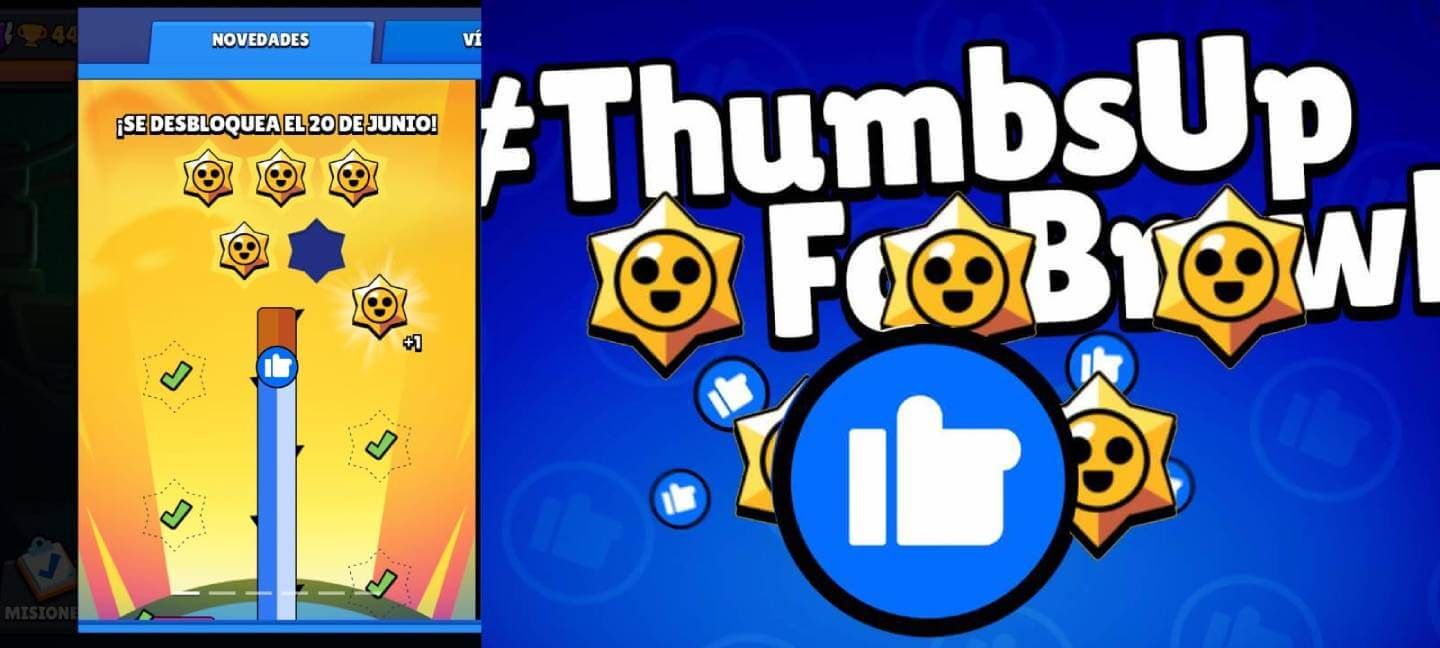  El final del evento Pulgares hacia arriba en Brawl Stars