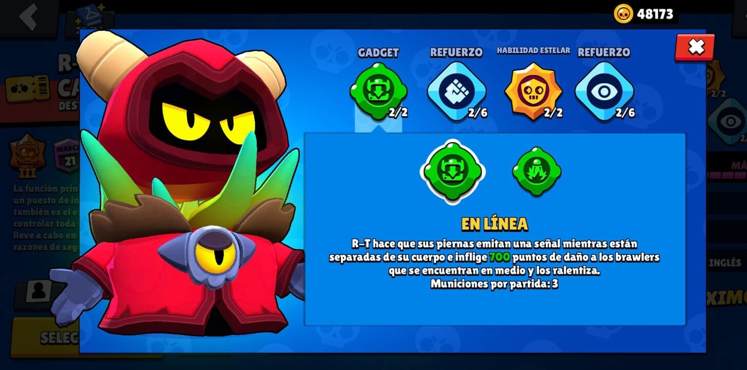 En línea, el gadget más irrelevante de Brawl Stars