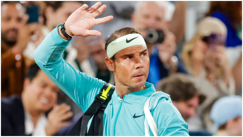  Rafa Nadal en el partido de Roland Garros (Cordon Press)