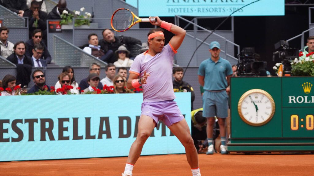  Rafa Nadal en su partido contra Blanch (Cordon Press)