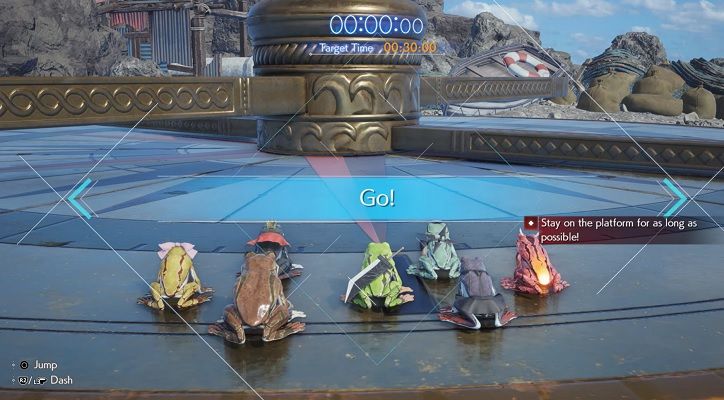 Siete ranas y un destino, ganar la corona de Fall Guys.