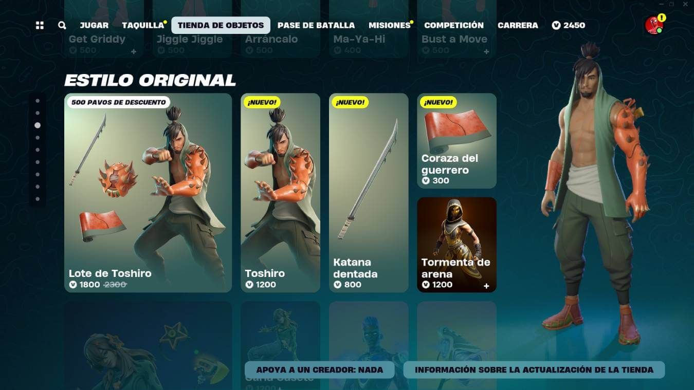 La rareza de skins desaparece de la tienda de Fortnite
