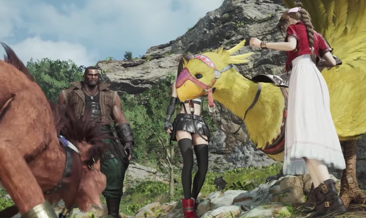  No explotes el R2 sobre el chocobo.