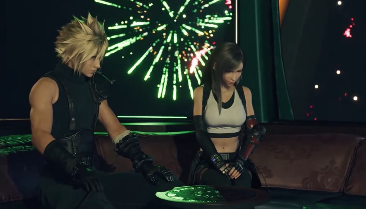 La cita de Final Fantasy VII: Rebirth en Gold Saucer