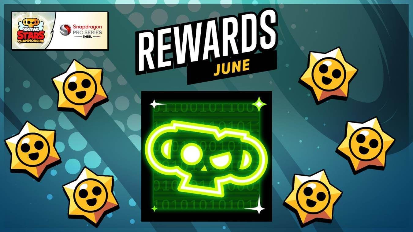 Las recompensas de las Finales Mensuales de junio 2024 en Brawl Stars