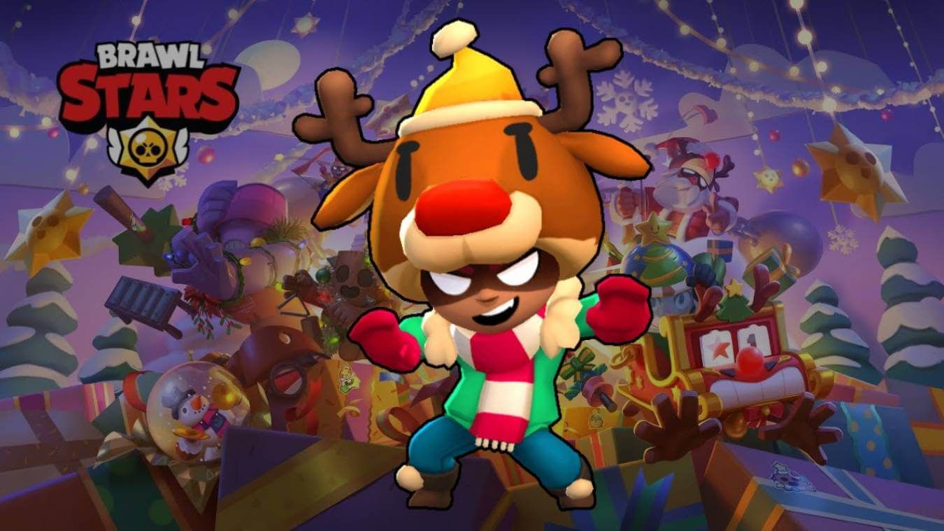  Red Nose Nita (Nita Abrigadita), una de las skins exclusivas de Brawl Stars