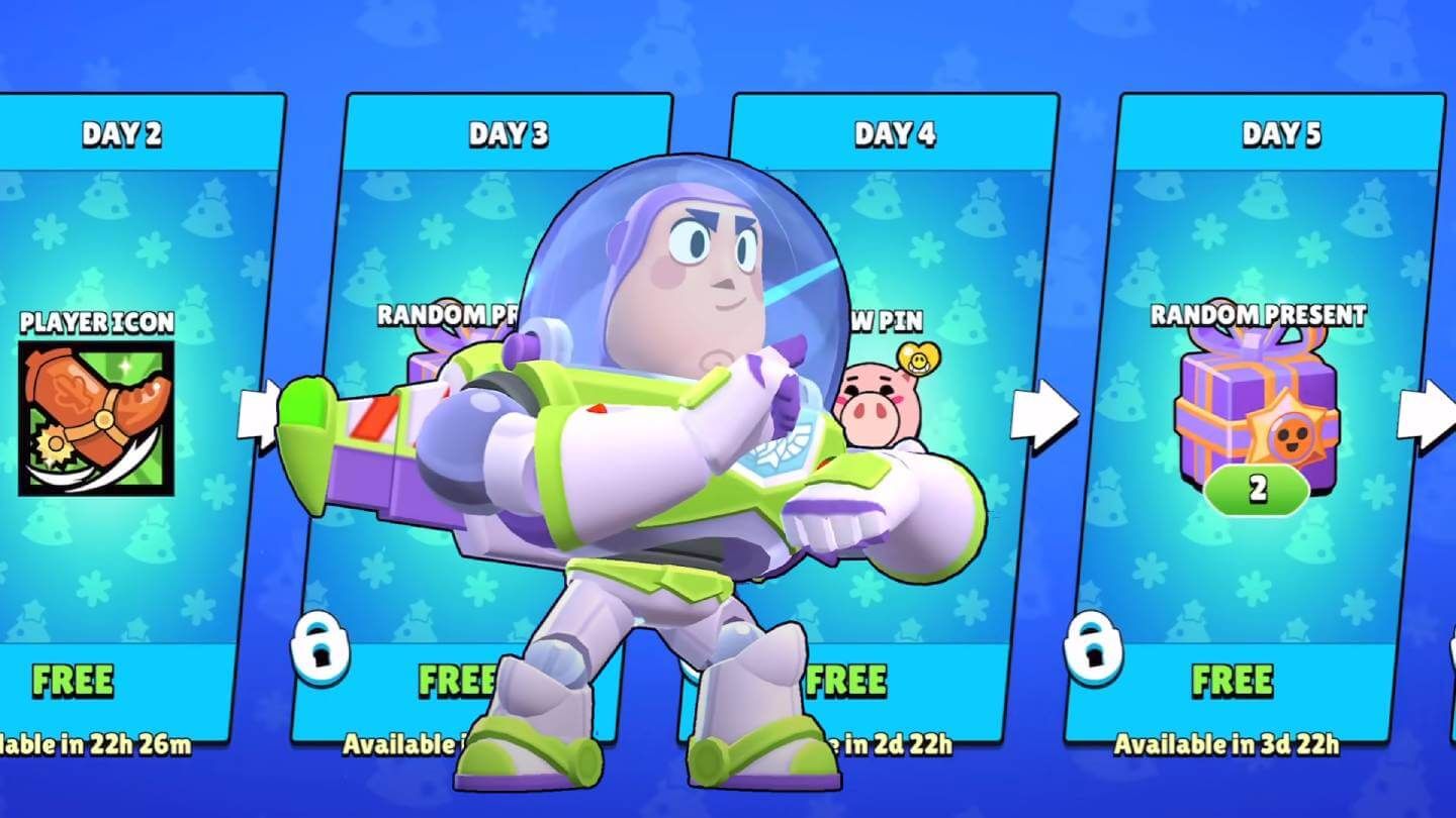  Buzz Lightyear, protagonista de los regalos de Brawlidad 2024 en Brawl Stars