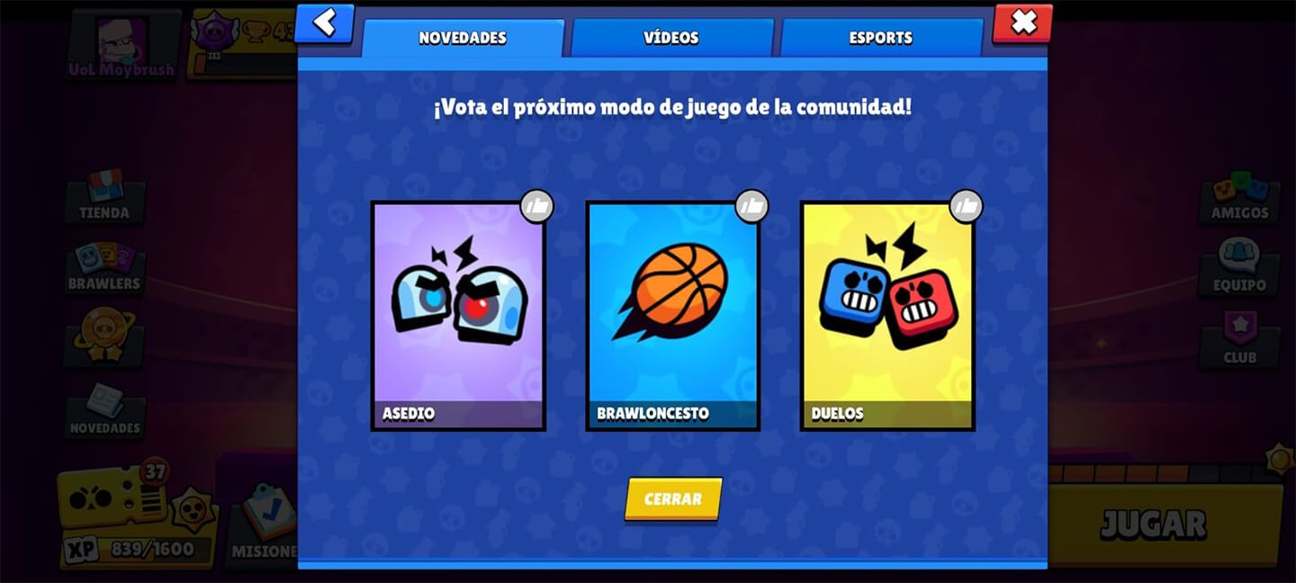  Asedio y Duelos quieren sustituir a Brawloncesto en Brawl Stars