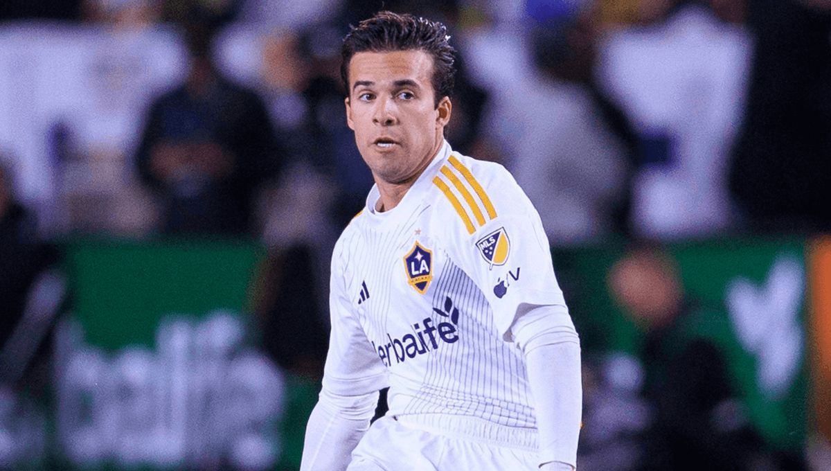 Riqui Puig, en un partido de LA Galaxy.