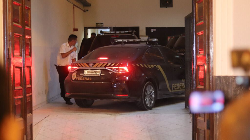  El momento de la detención de Robinho (Cordon Press)