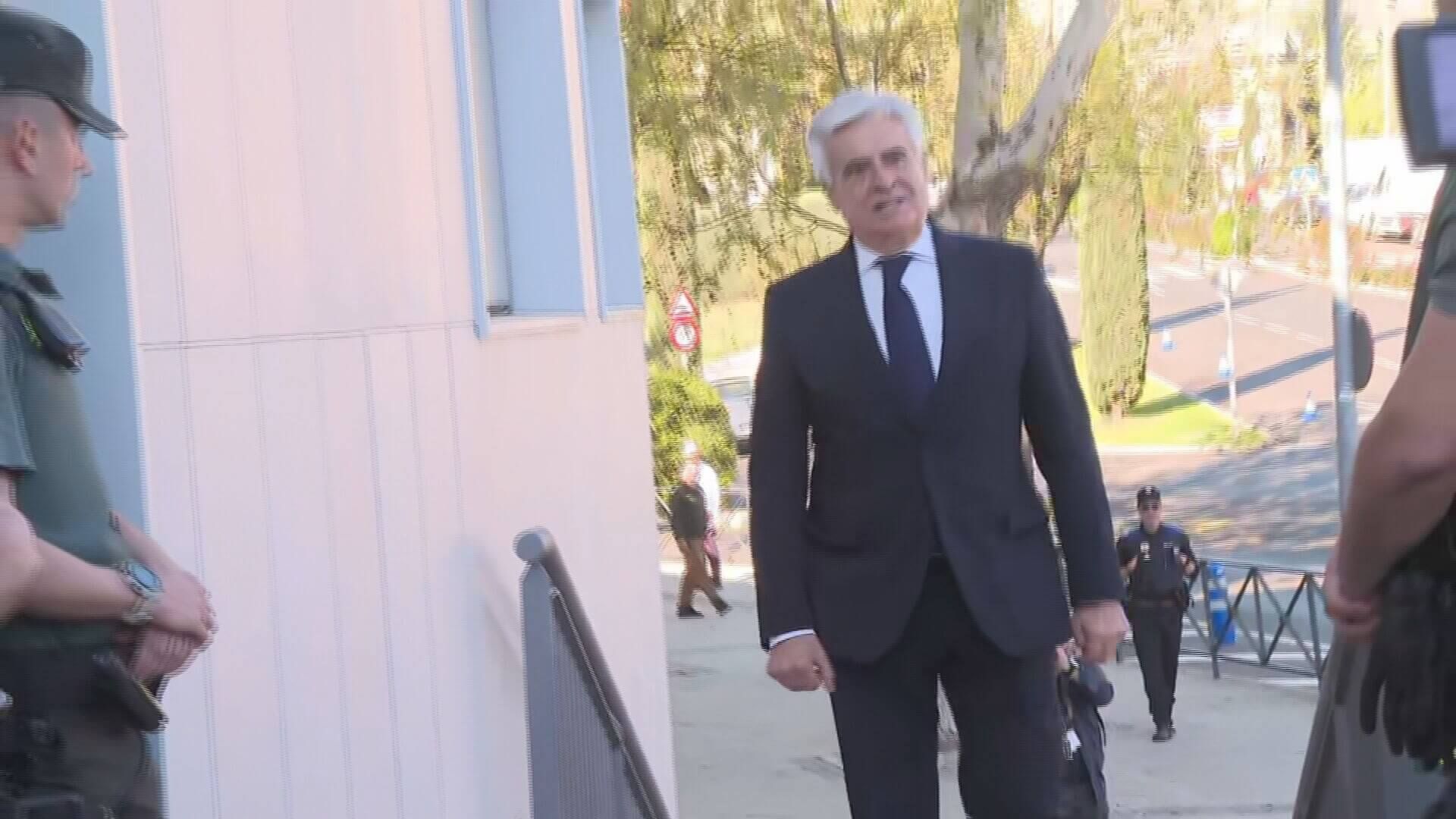  Pedro Rocha a su llegada a los juzgados