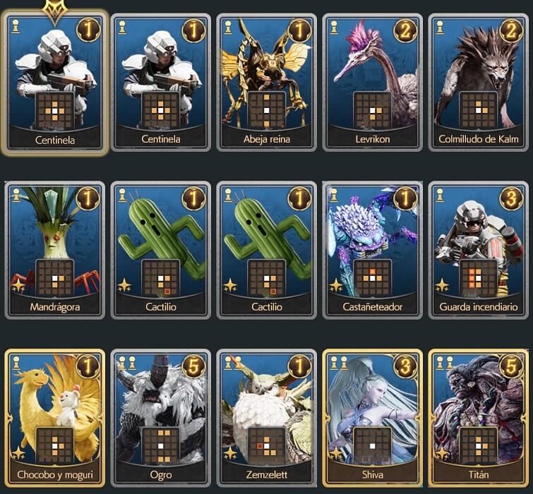 Deja espacio para sorprender al final con Shiva e Ifrit.