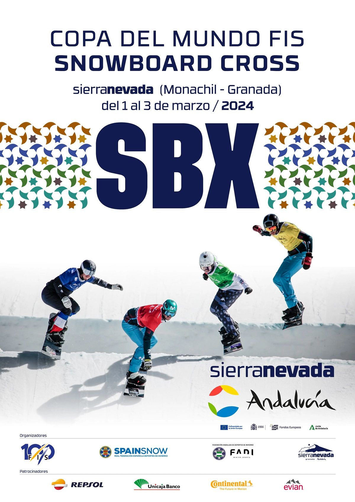  Copa del Mundo de SBX en Sierra Nevada.