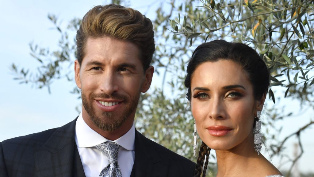  Sergio Ramos y Pilar Rubio el día de su boda (Cordon Press)