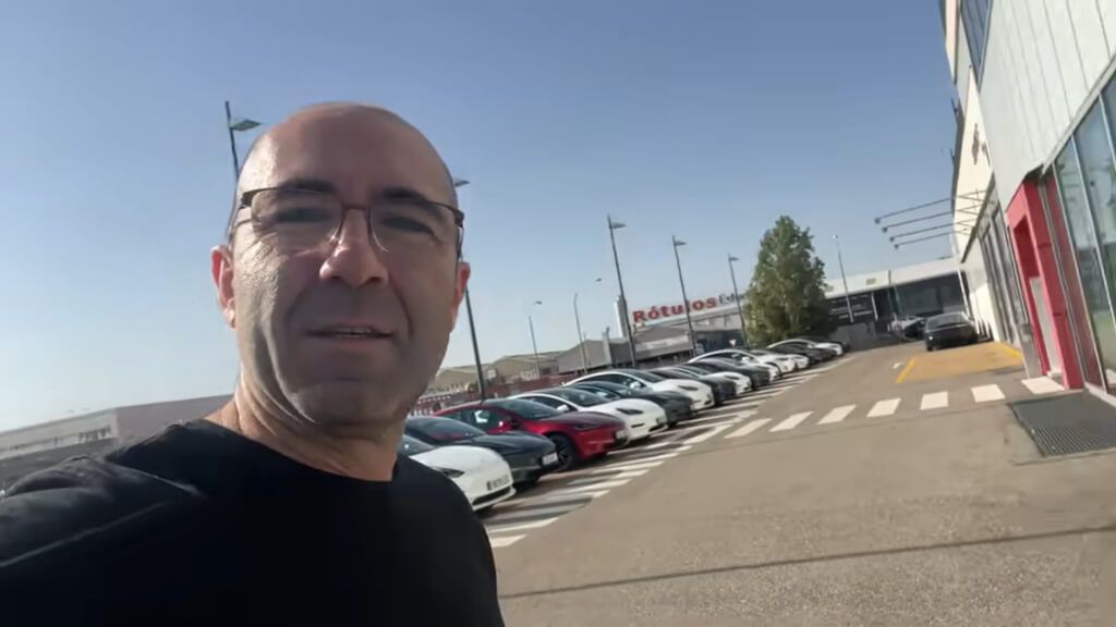  Sezar Blue, con problemas en su Tesla Model 3