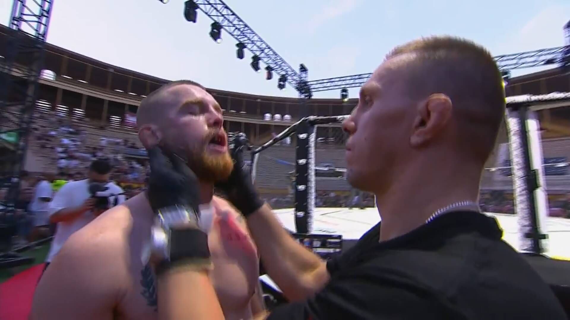 Richardson, antes de saltar a pelear en Alicante.