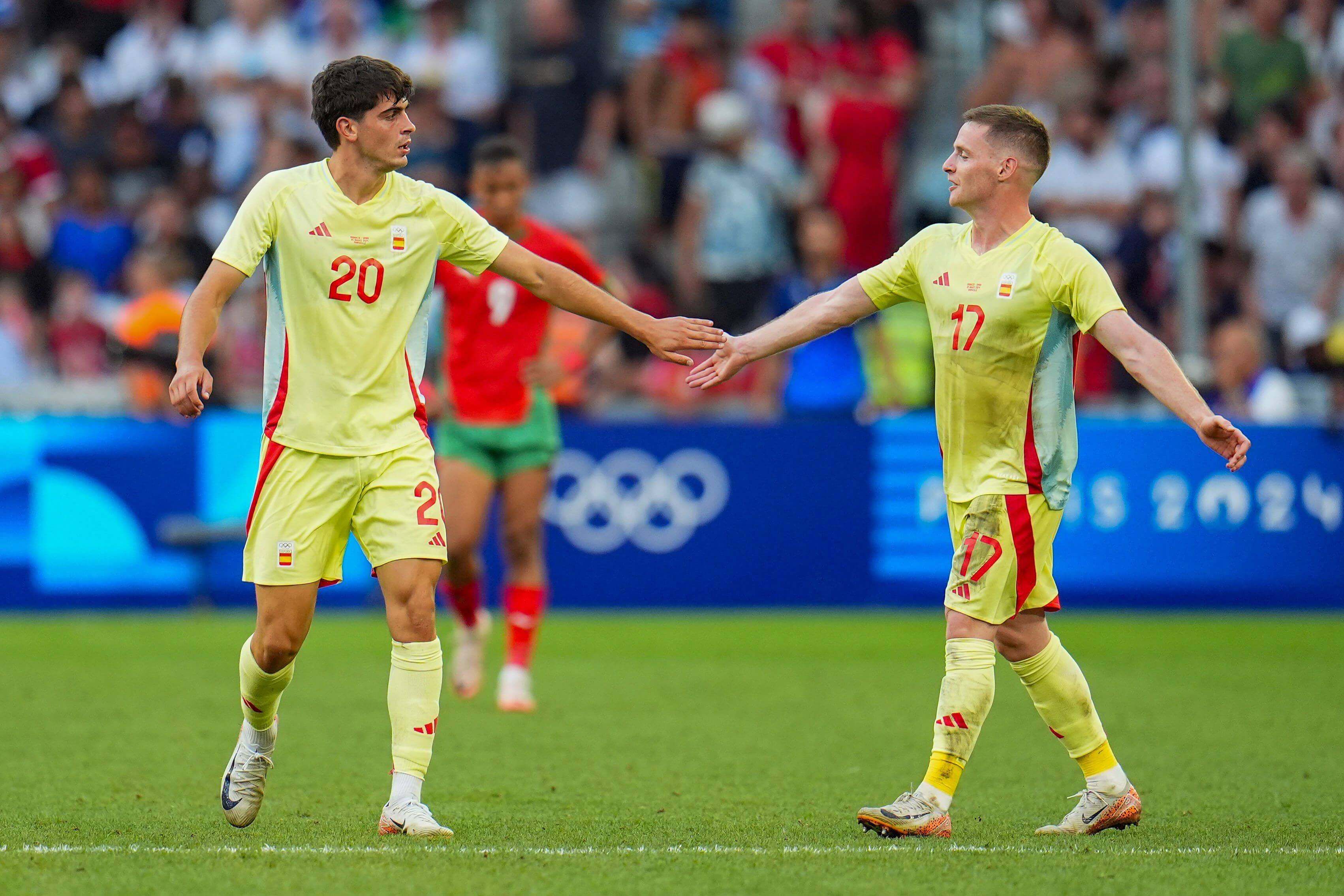 Juanlu Sánchez y Sergio Gómez, durante los JJ.OO. de París 2024 (Fuente: Cordon Press).