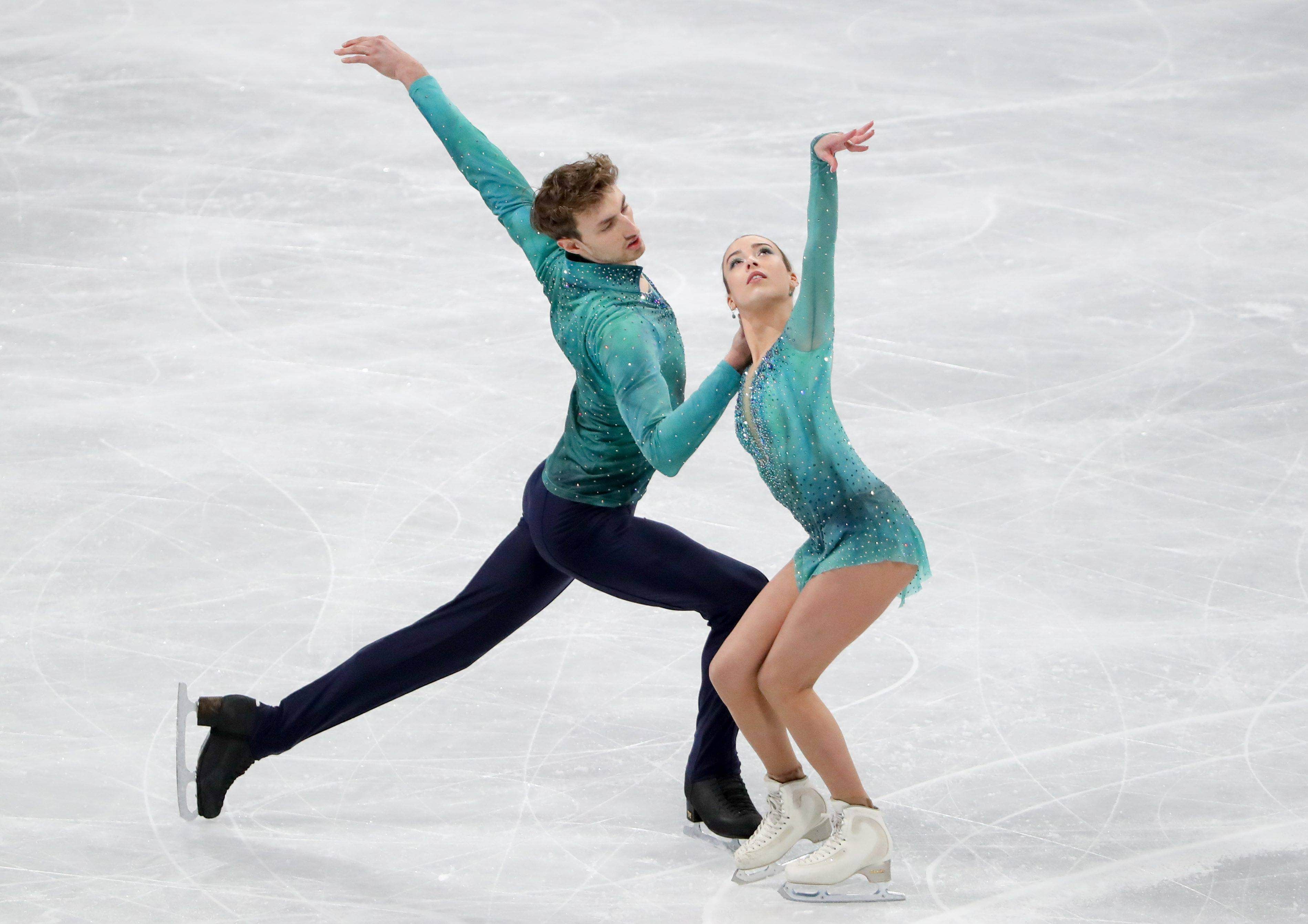  La patinadora Laura Barquero en los Juegos Olímpicos de Pekin.