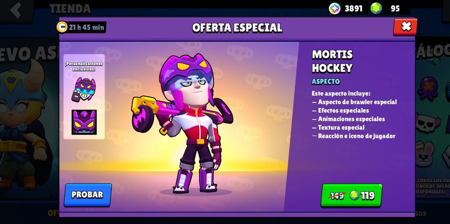  Mortis Hockey vuelve a Brawl Stars