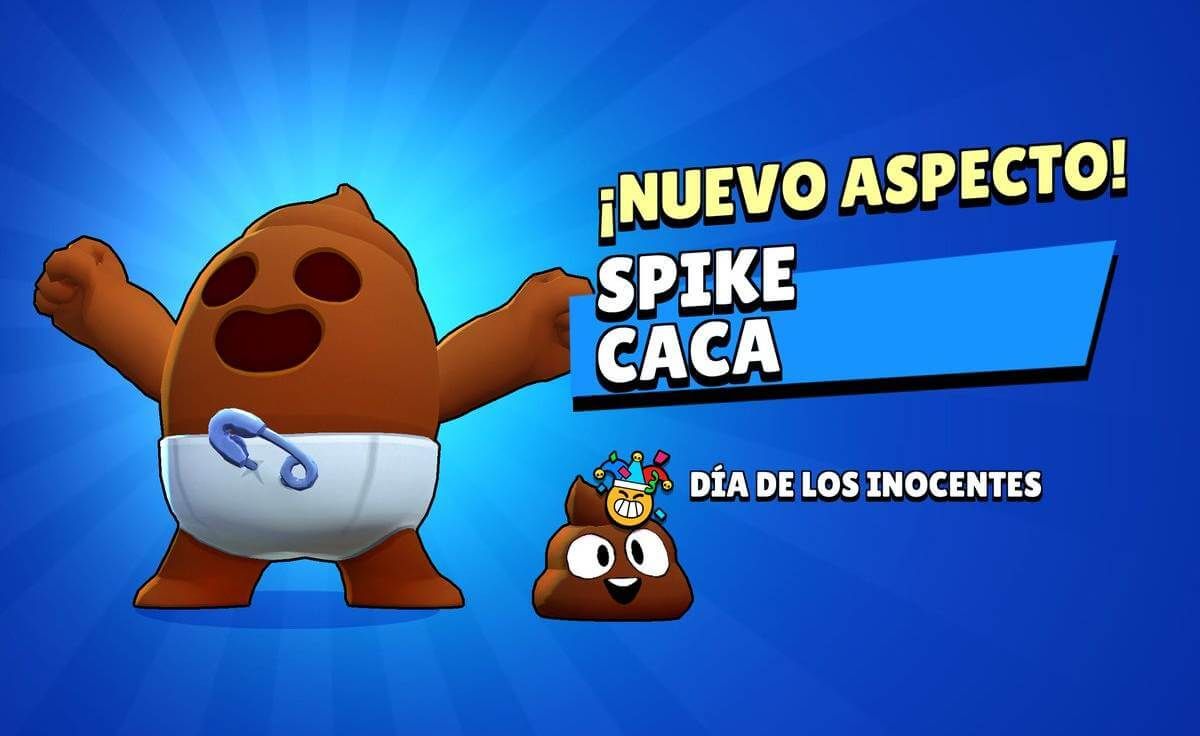  La skin de Spike Caca en Brawl Stars