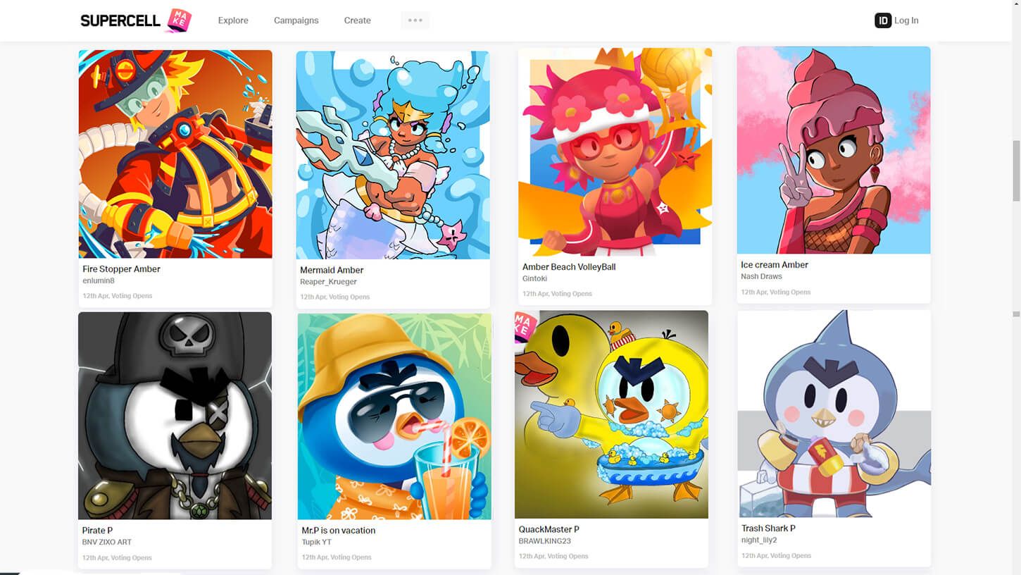  Algunas de las skins más potentes de la campaña veraniega de Supercell Make en Brawl Stars