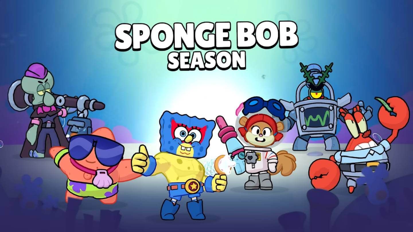  Las skins de Bob Esponja en Brawl Stars