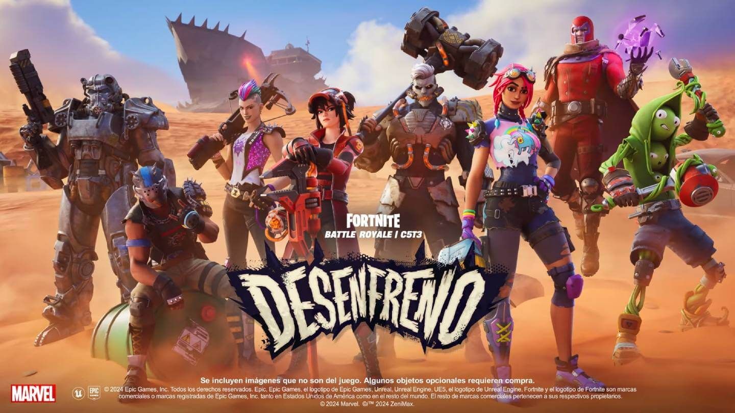  Todas las skins del Capítulo 5 - Temporada 3 de Fortnite