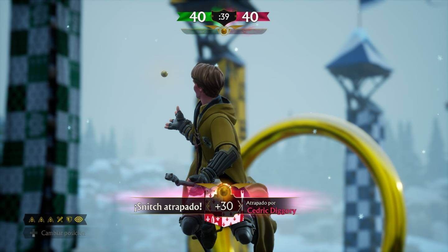  Una snitch nerfeada en Harry Potter: Quidditch Champions