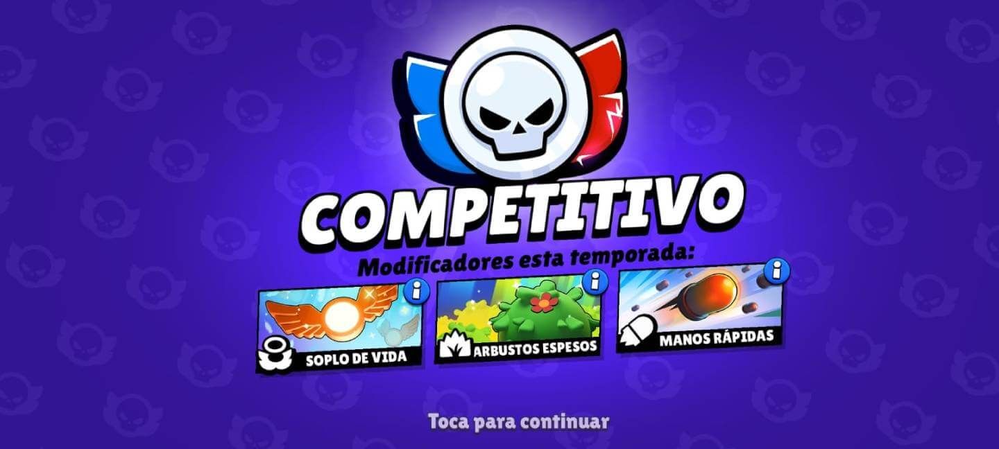  Los modificadores de la 3ª temporada del Competitivo en Brawl Stars