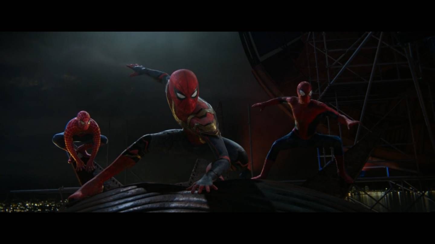 Los tres Spider-Man en No Way Home