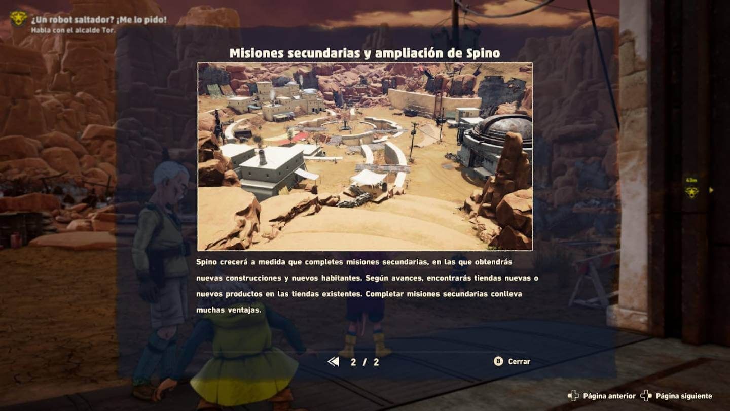  La aldea de Spino en Sand Land