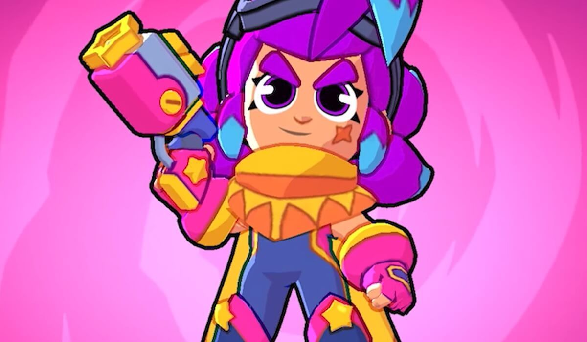  La versión de Shelly a lo Squad Busters, una de las nuevas skins de Brawl Stars.