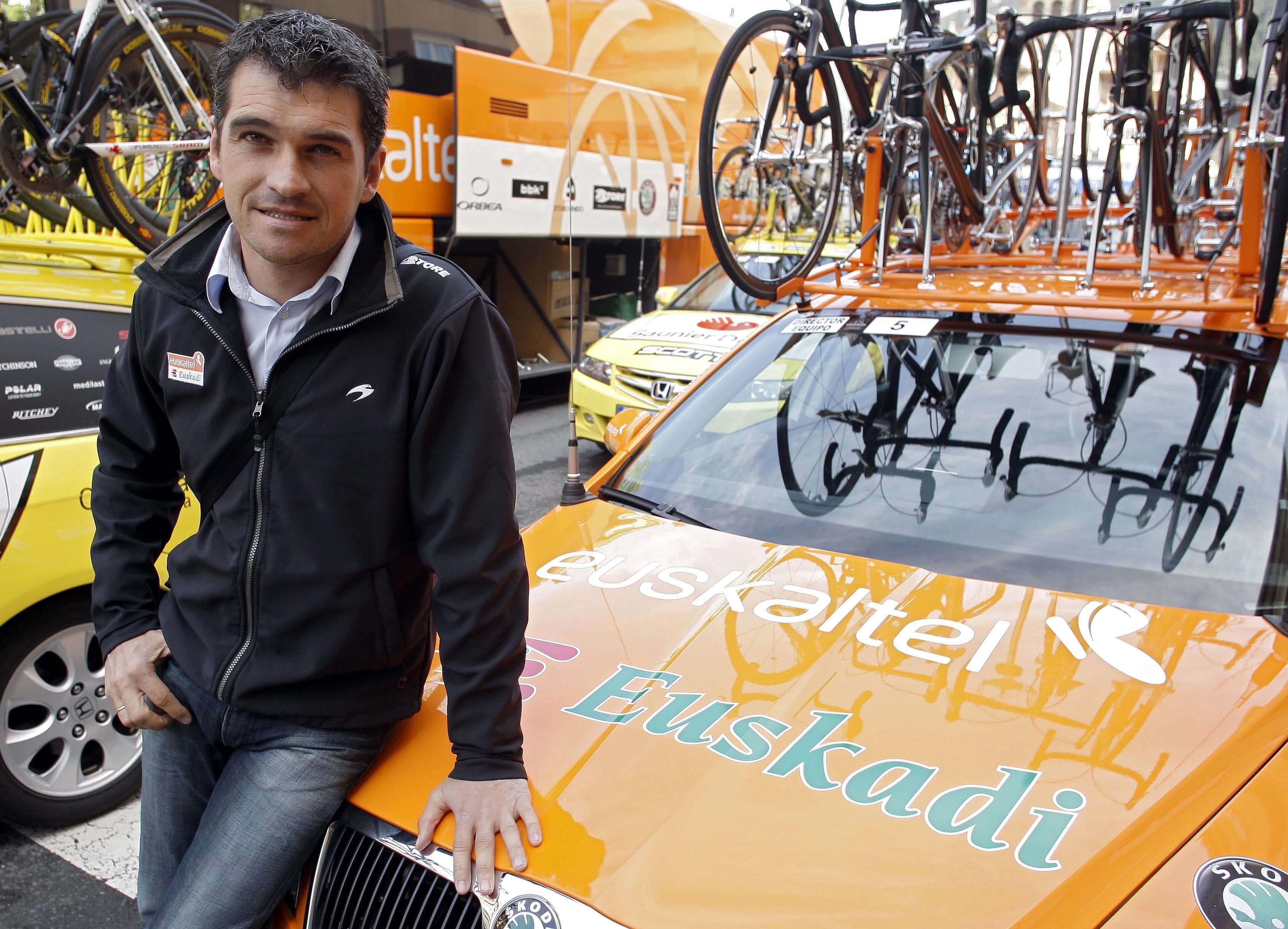  Igor González de Galdeano como director del Euskaltel.