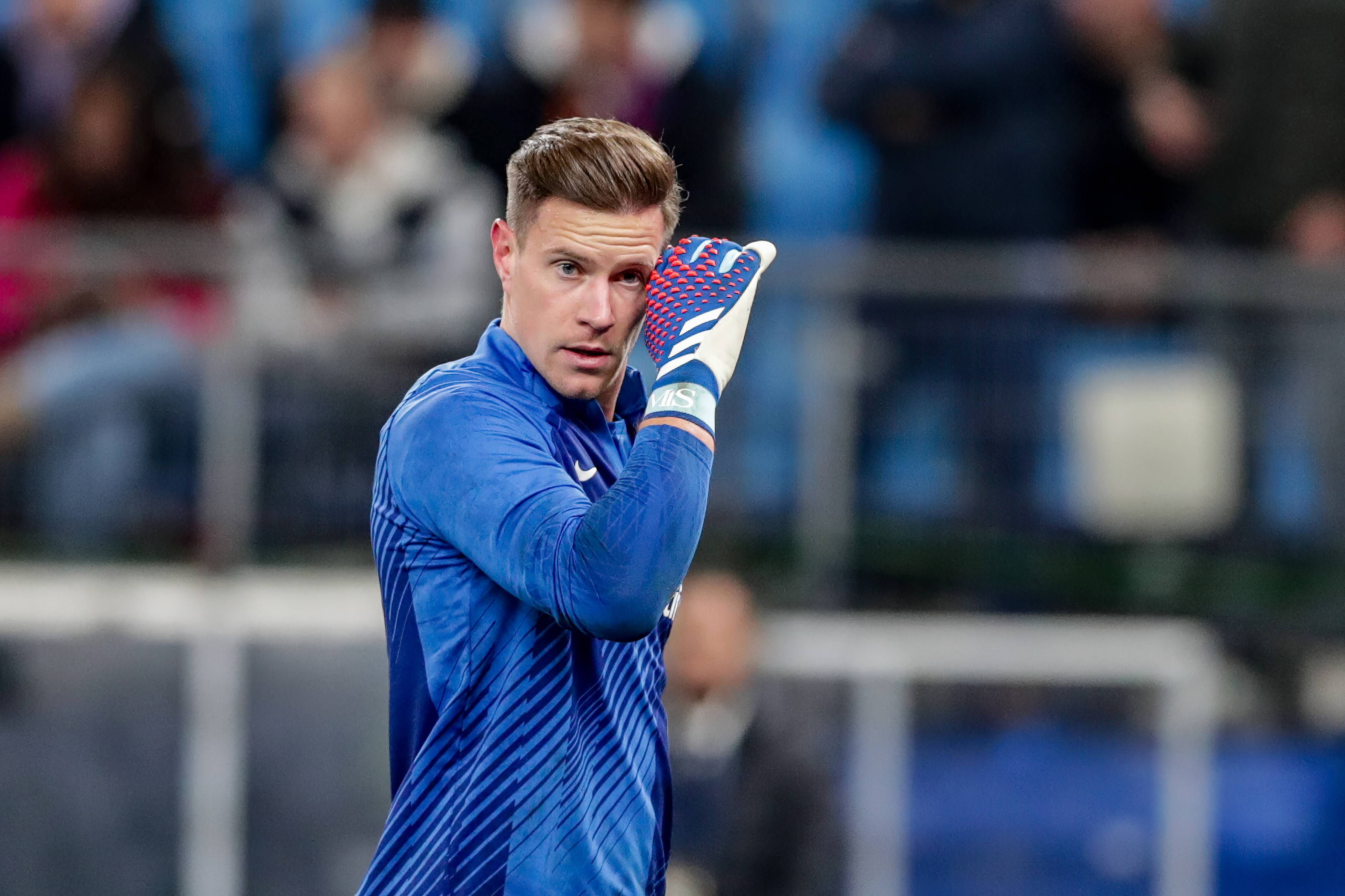  Marc André Ter Stegen, con el Barcelona.