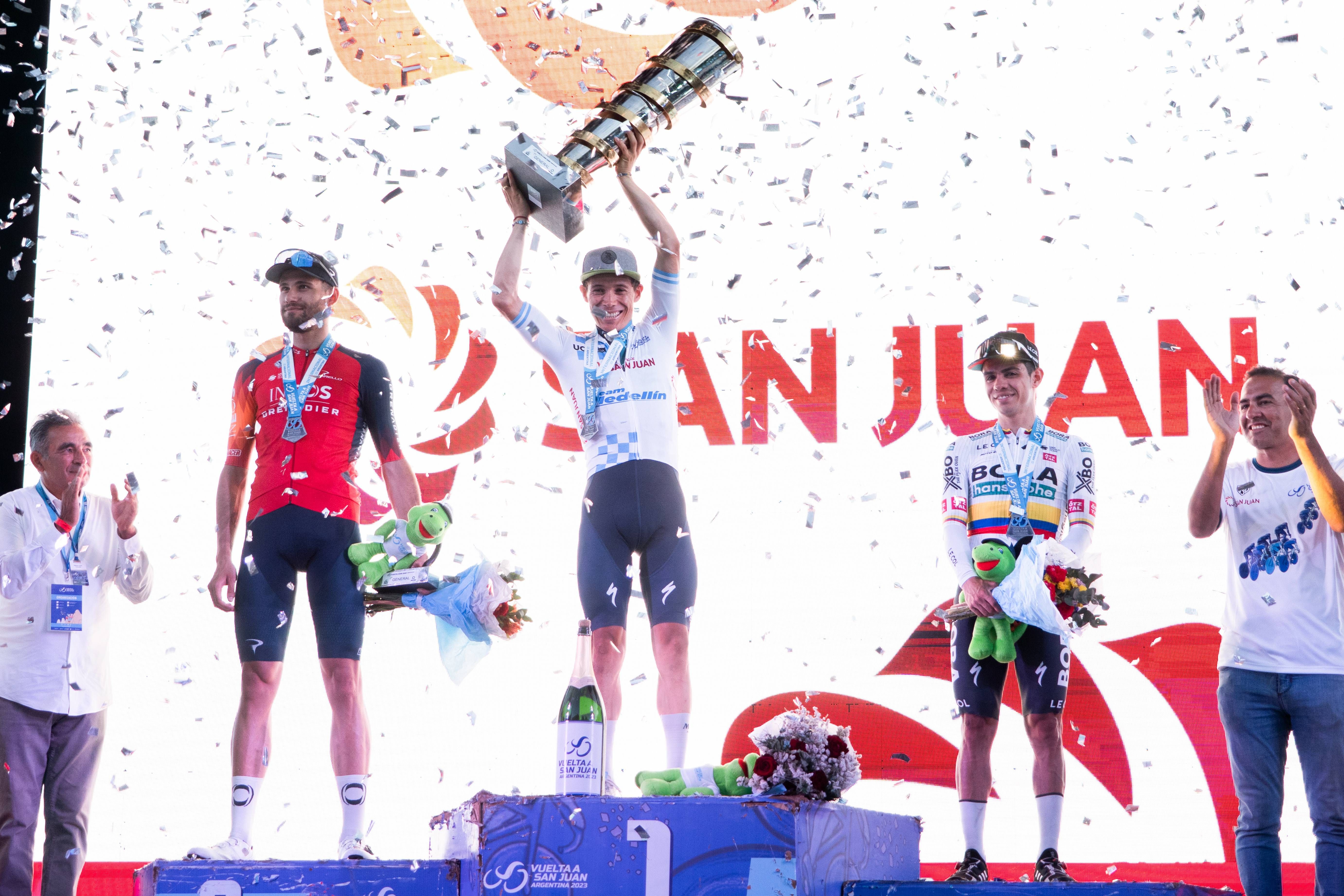  Miguel Ángel 'Supermán' López, campeón de la Vuelta a San Juan.