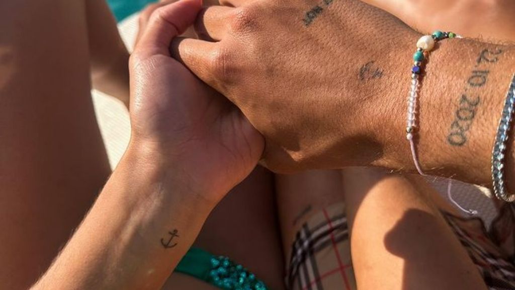 El tatuaje de Elena y Yeremy Pino