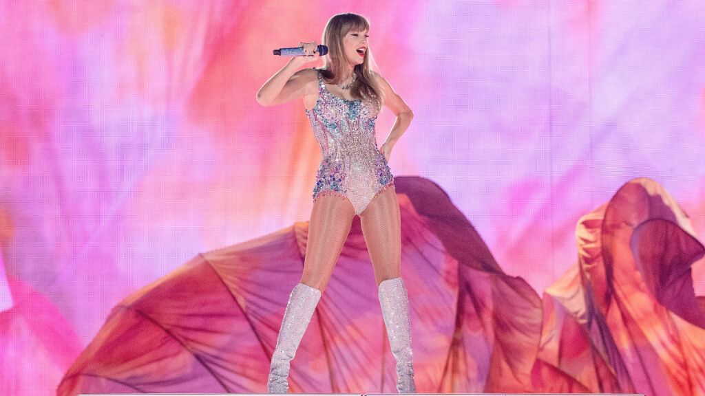  Taylor Swift en uno de sus conciertos (Europa Press)