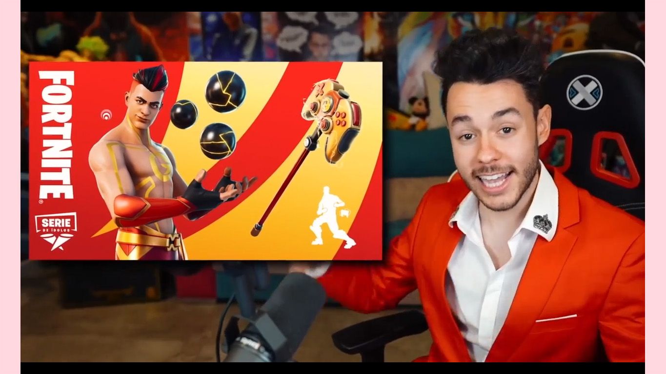TheGrefg presenta su skin en Fortnite