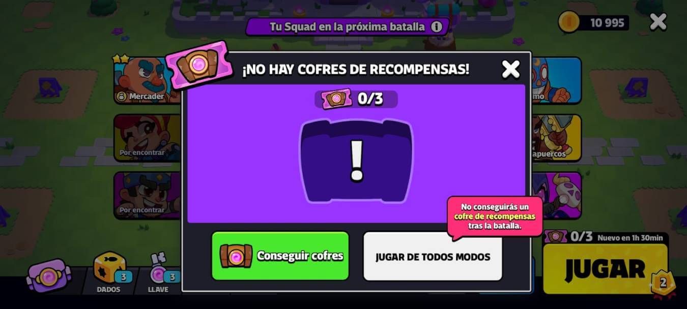  Un cofre cada tres horas, el ritmo de juego fijo en Squad Busters
