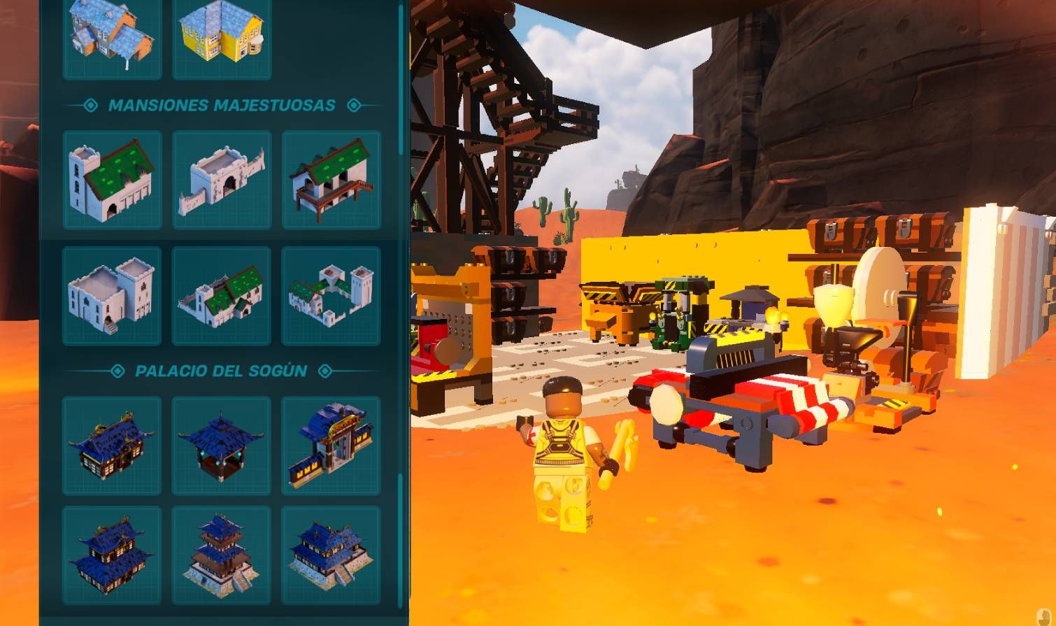  Todas las construcciones en LEGO Fortnite